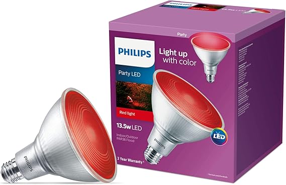 ligth up marca philips color rojo